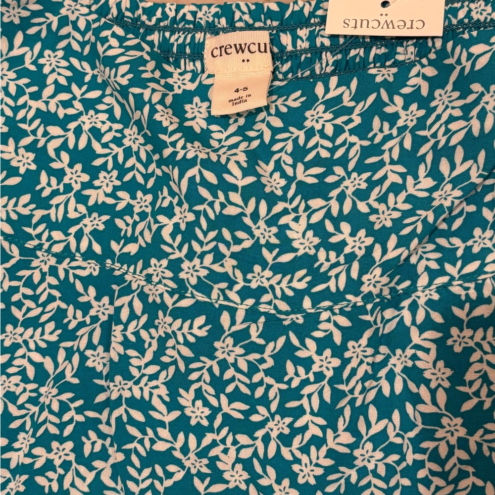 Crewcuts Blue Floral Skort - Picture 4 of 6